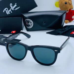 RBN09331 Bold Black Sunglasses