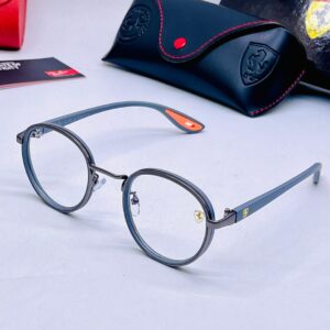 RBN71299 Grey Frame Transparent Glasses