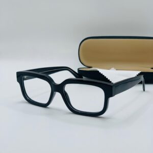 AHG71332 Classic Black Frame Acetate Handmade Glasses