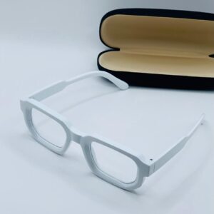 Handcrafted Eyewear 00487 White Frame